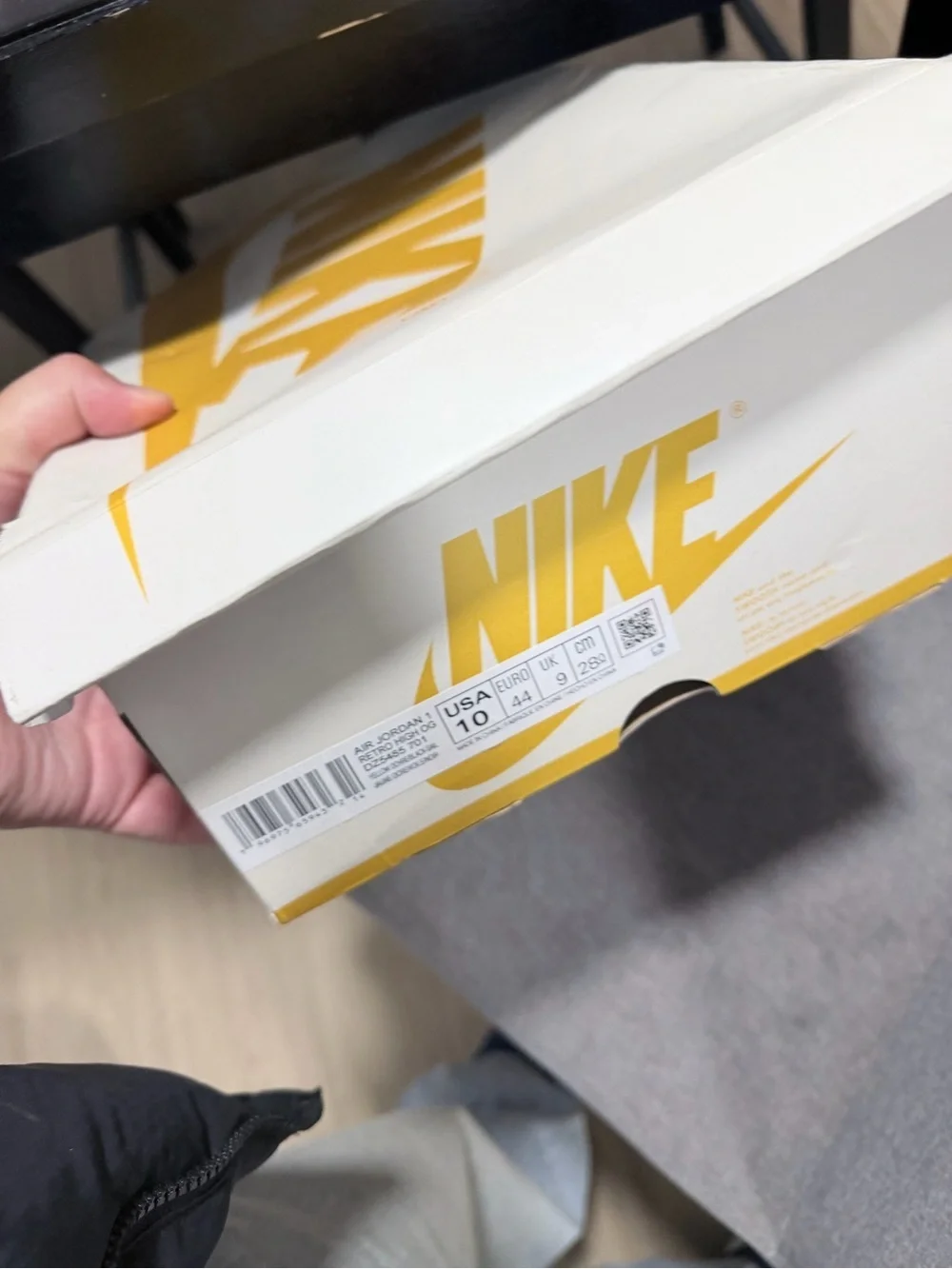 Air Jordan 1 high mustard yellow